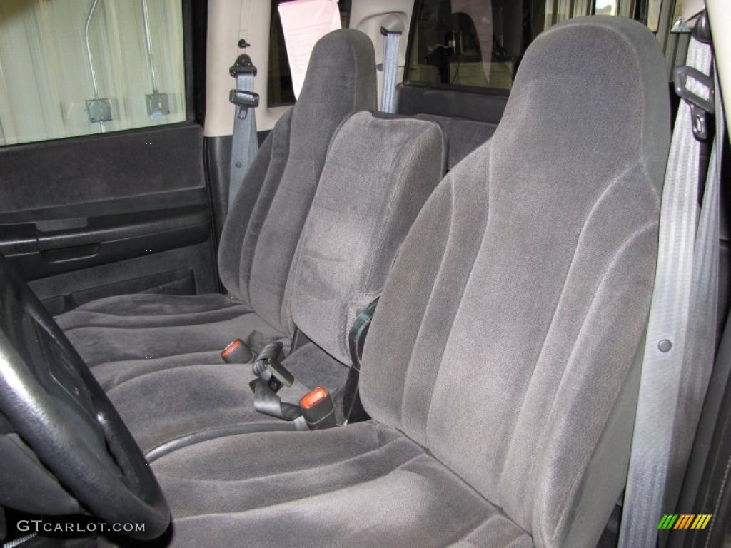 Dark Slate Gray Interior 2001 Dodge Dakota Sport Club Cab 4x4 Photo #38478147
