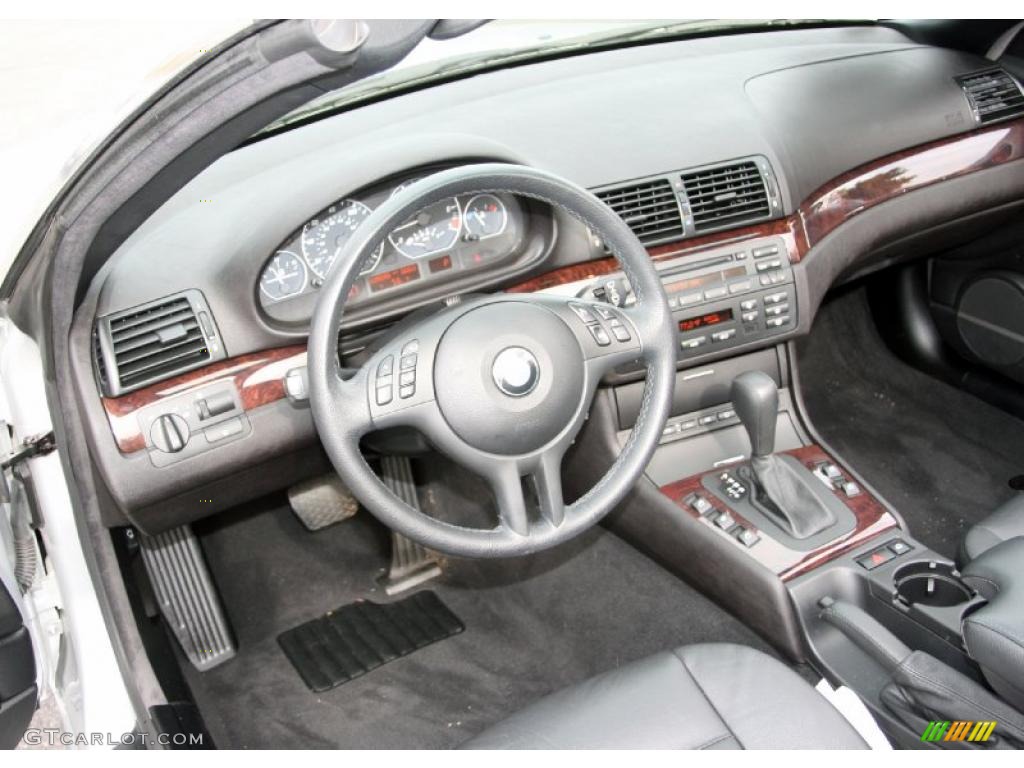 2006 3 Series 330i Convertible - Titanium Silver Metallic / Black photo #12