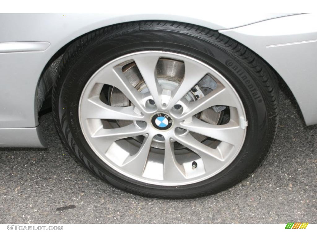 2006 3 Series 330i Convertible - Titanium Silver Metallic / Black photo #19