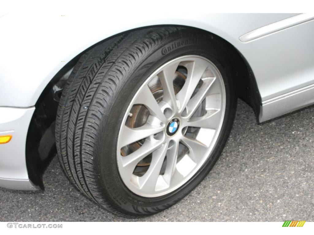 2006 3 Series 330i Convertible - Titanium Silver Metallic / Black photo #20