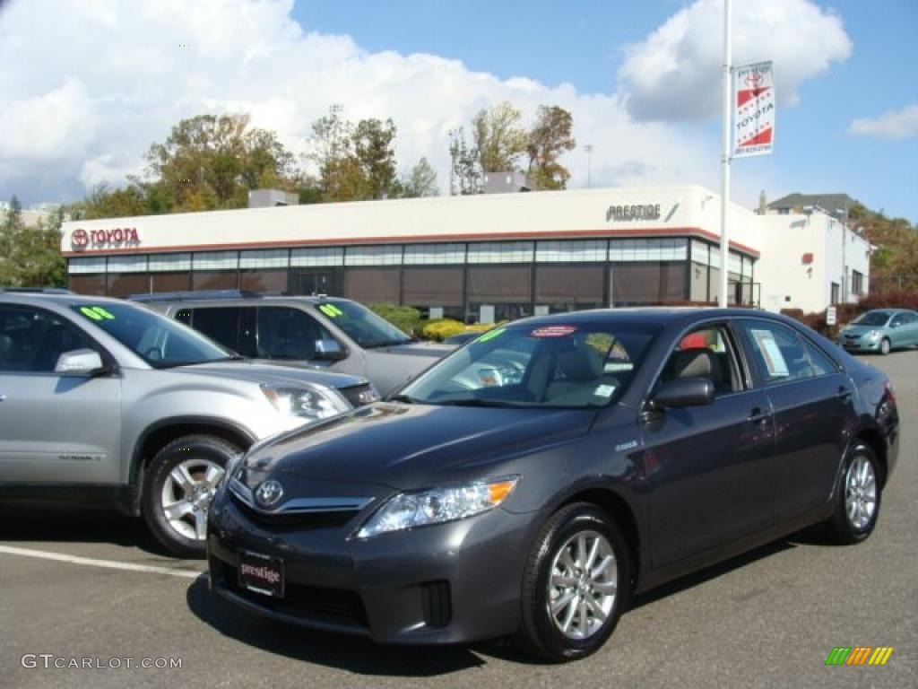 Magnetic Gray Metallic 2010 Toyota Camry Hybrid Exterior Photo #38480399