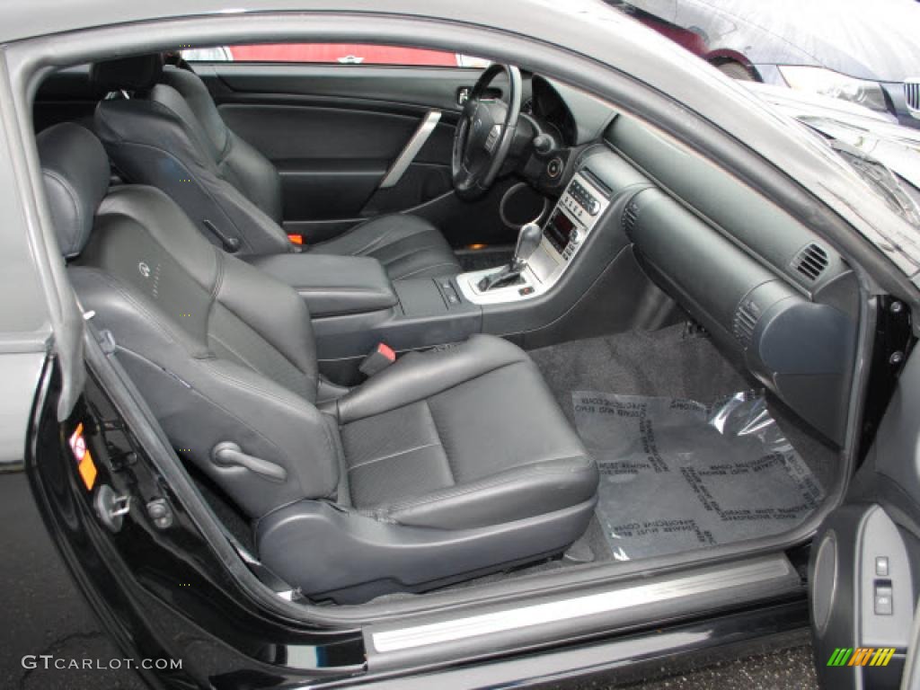 Graphite Interior 2005 Infiniti G 35 Coupe Photo #38480655