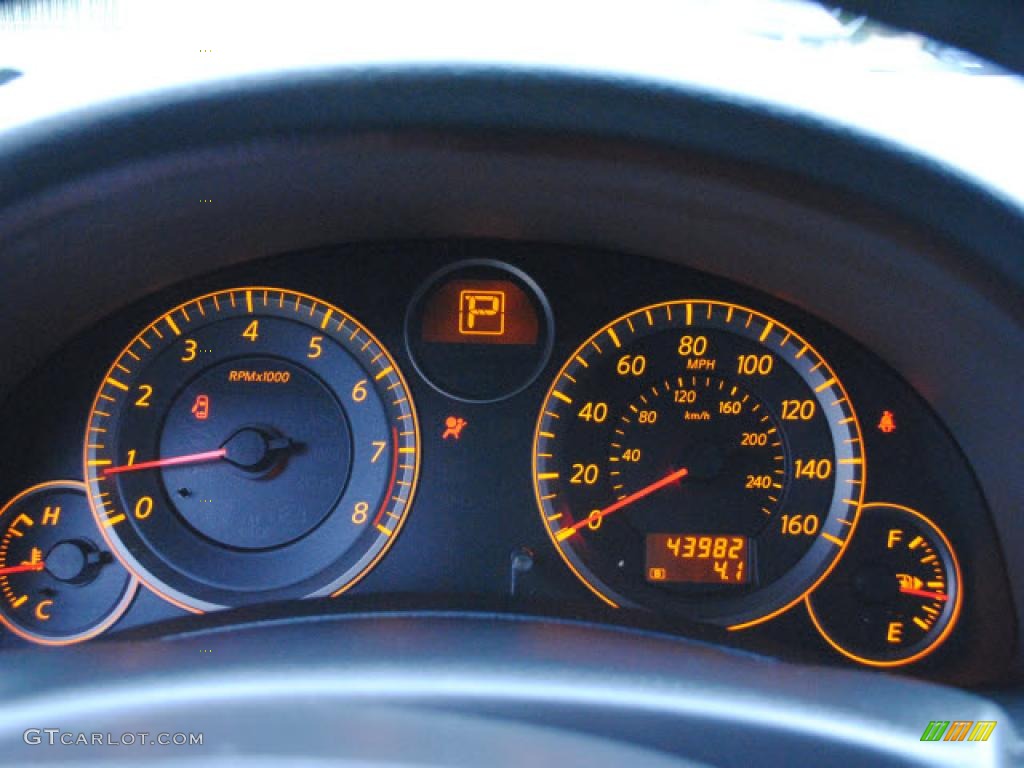 2005 Infiniti G 35 Coupe Gauges Photo #38480855