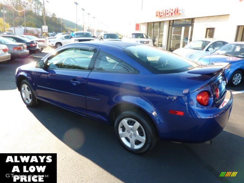 2007 Cobalt LT Coupe - Laser Blue Metallic / Ebony photo #5