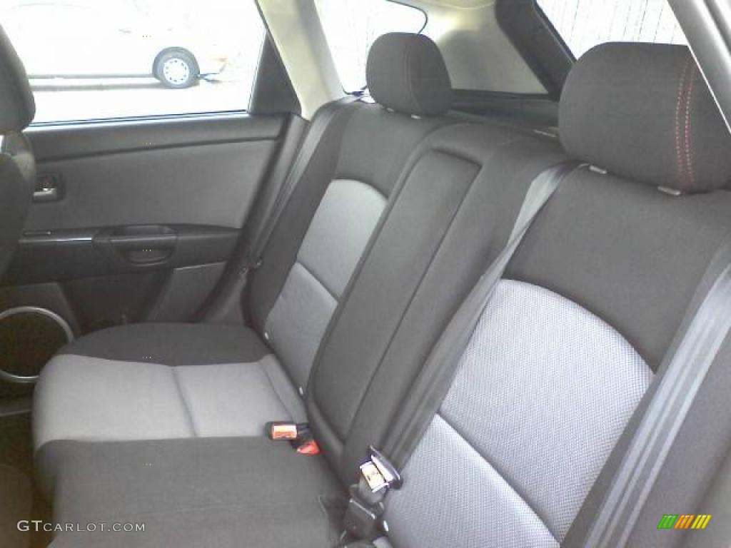 Black Interior 2008 Mazda MAZDA3 MAZDASPEED Sport Photo #38484939