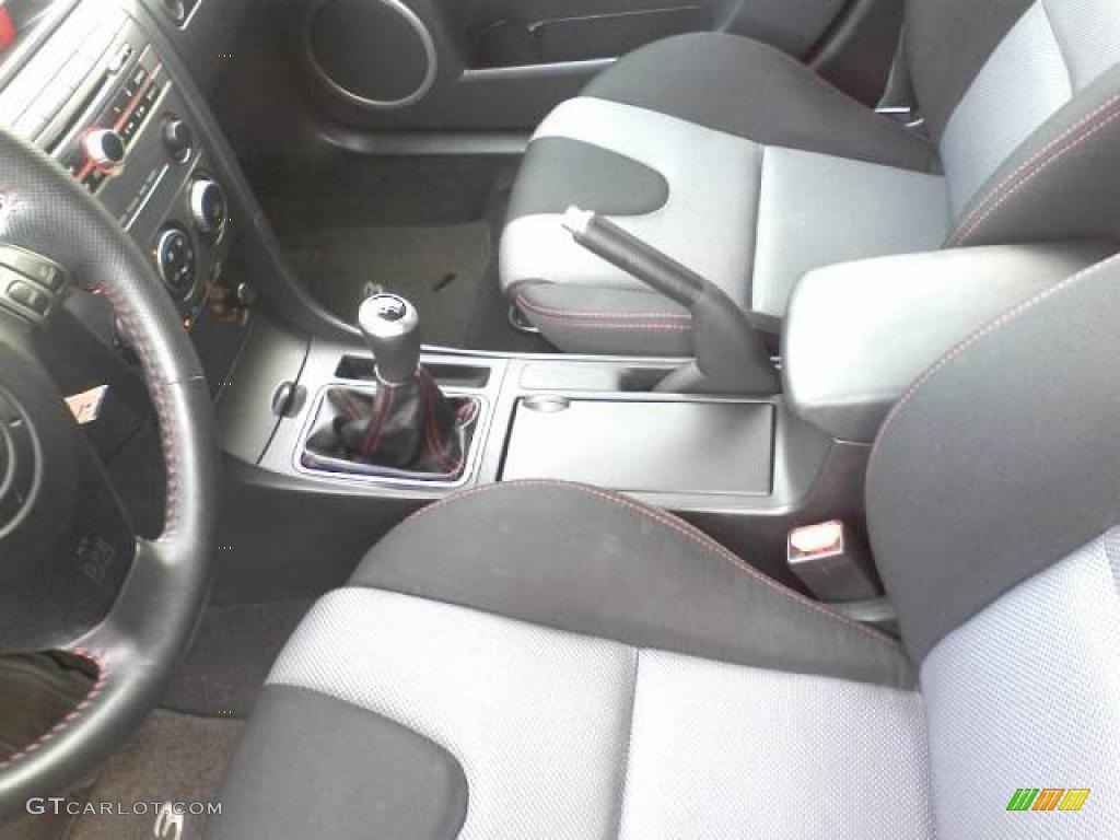 Black Interior 2008 Mazda MAZDA3 MAZDASPEED Sport Photo #38485011