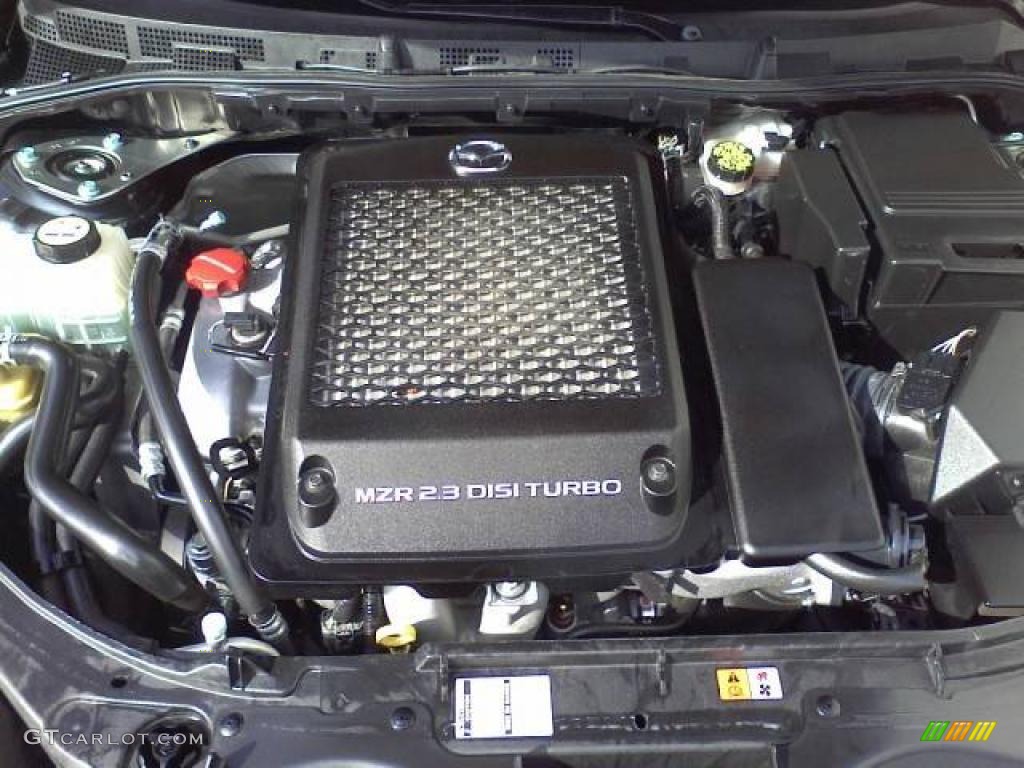 2008 Mazda MAZDA3 MAZDASPEED Sport 2.3 Liter GDI Turbocharged DOHC 16-Valve Inline 4 Cylinder Engine Photo #38485087