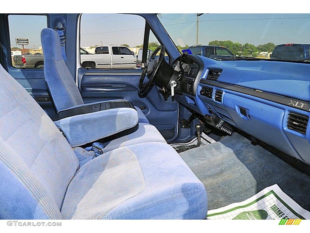 1995 Ford F250 XLT Extended Cab 4x4 interior Photo #38485139