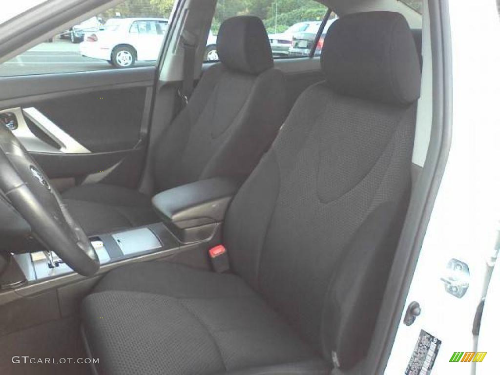 2008 Camry SE - Super White / Dark Charcoal photo #6
