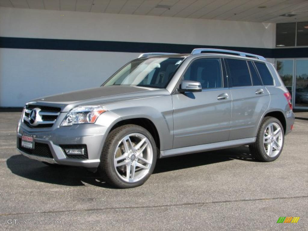 Palladium Silver Metallic 2011 Mercedes-Benz GLK 350 4Matic Exterior Photo #38485339