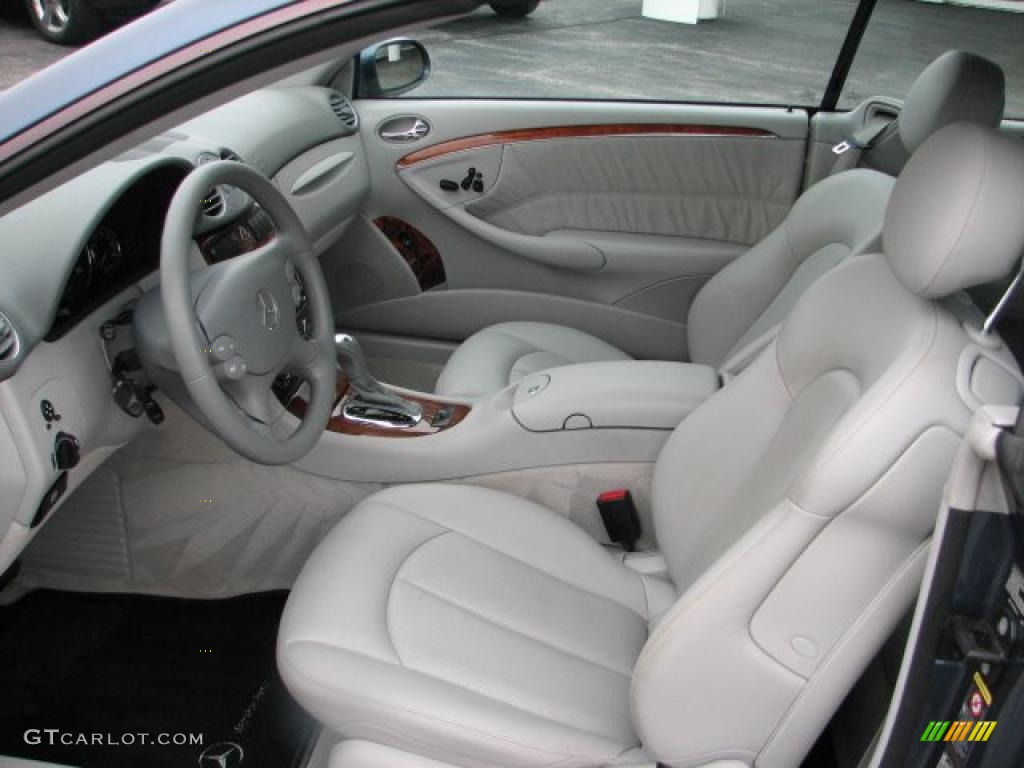 Ash Interior 2005 Mercedes-Benz CLK 320 Cabriolet Photo #38485847