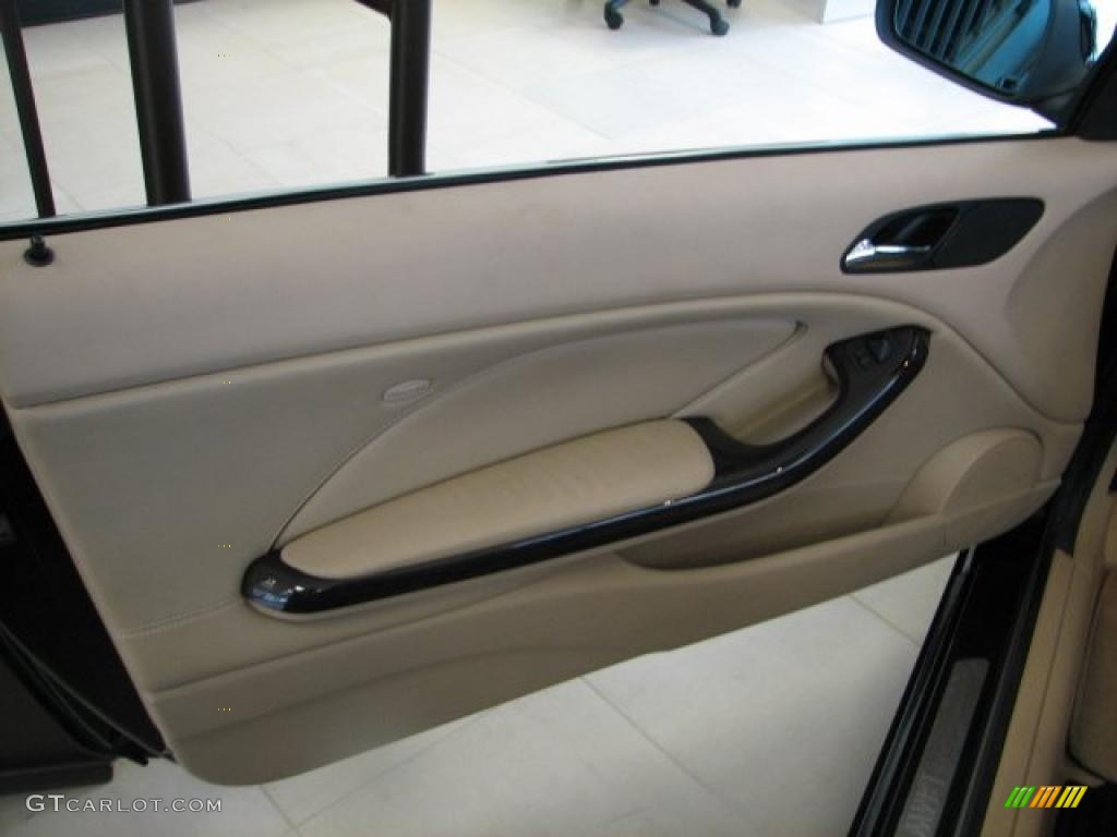 2003 BMW 3 Series 325i Convertible Sand Door Panel Photo #38486035