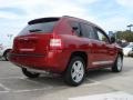 2010 Inferno Red Crystal Pearl Jeep Compass Latitude  photo #3