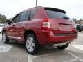 2010 Inferno Red Crystal Pearl Jeep Compass Latitude  photo #5