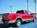 2010 Red Candy Metallic Ford F150 Lariat SuperCab  photo #3