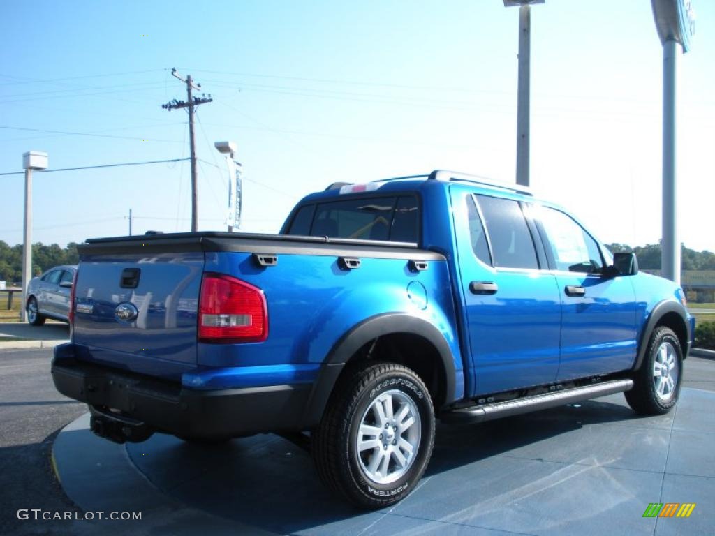 Blue Flame Metallic 2010 Ford Explorer Sport Trac XLT Exterior Photo #38487791