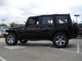 2007 Black Jeep Wrangler Unlimited X 4x4  photo #6