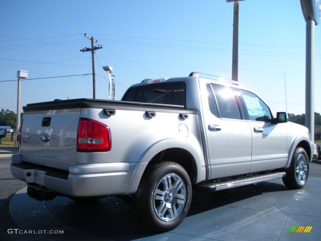 Brilliant Silver Metallic 2010 Ford Explorer Sport Trac Limited Exterior Photo #38488563