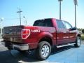 2010 Royal Red Metallic Ford F150 XLT SuperCrew 4x4  photo #3