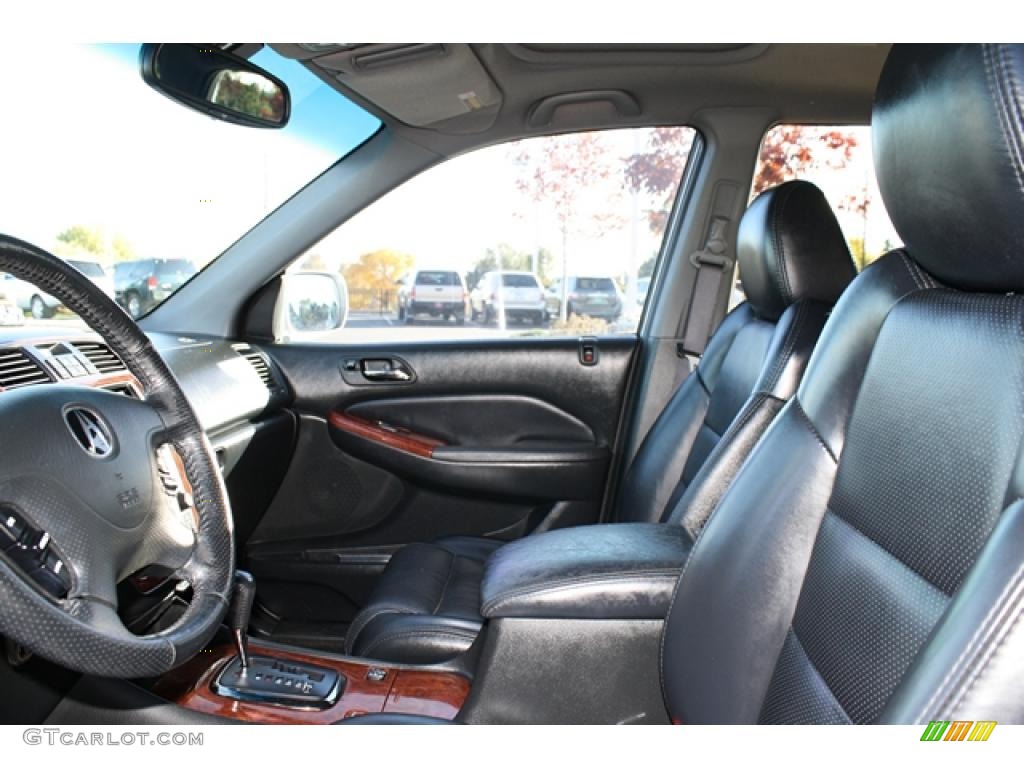 Ebony Interior 2003 Acura MDX Touring Photo #38489259