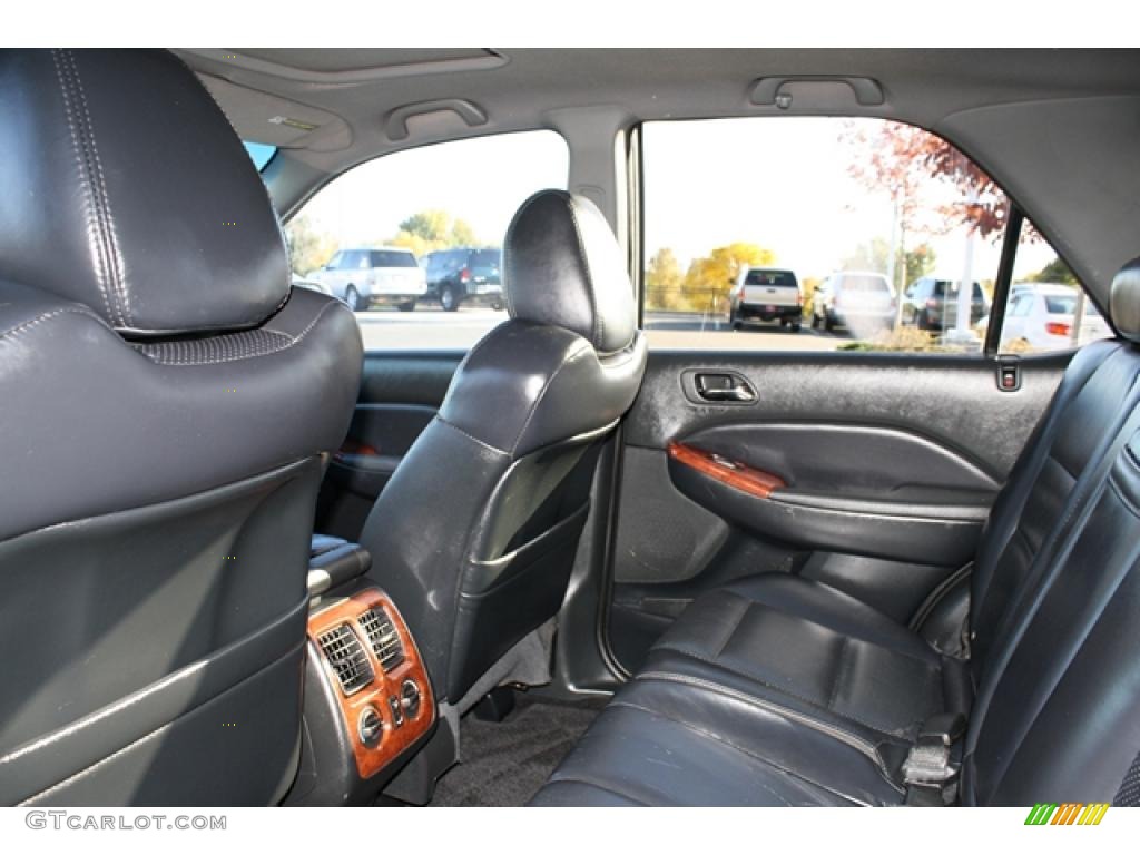 Ebony Interior 2003 Acura MDX Touring Photo #38489283