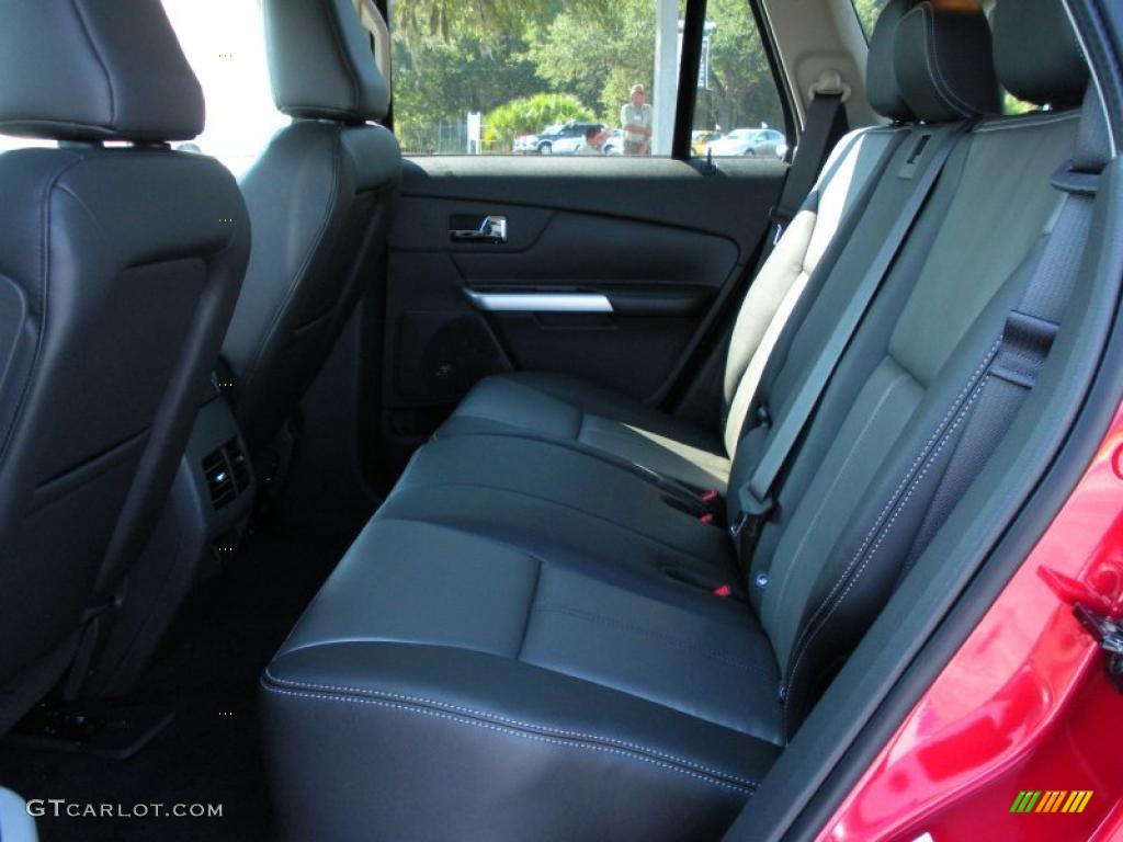 Charcoal Black/Silver Smoke Metallic Interior 2011 Ford Edge Sport Photo #38489571