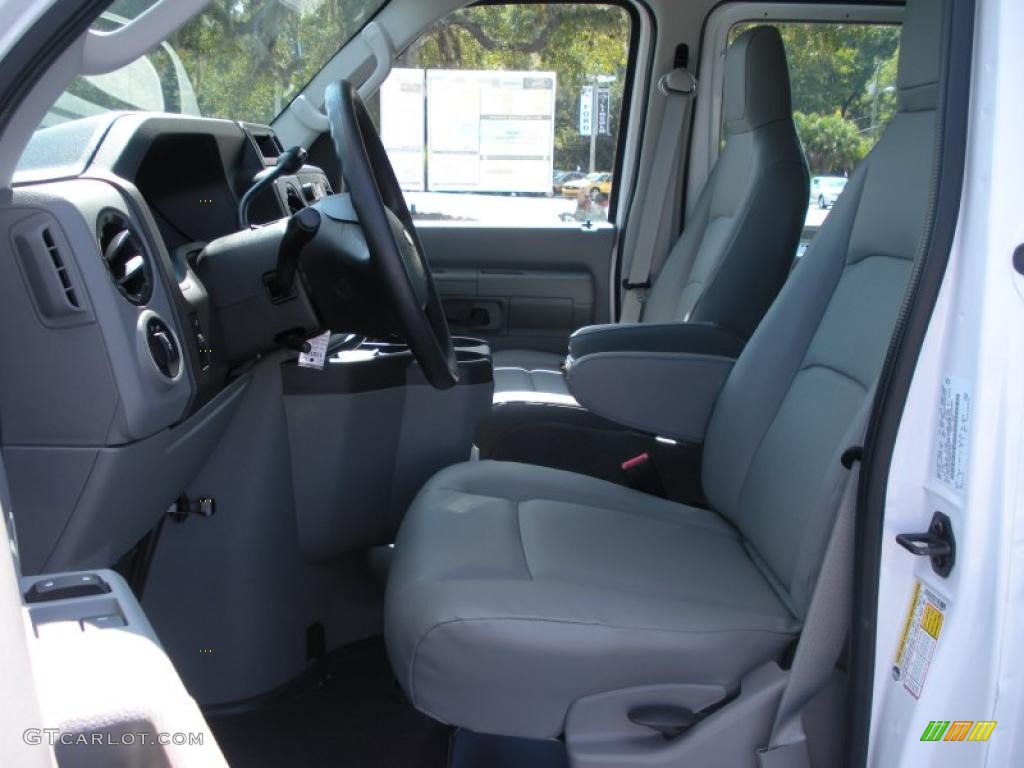 Medium Flint Interior 2011 Ford E Series Van E250 XL Cargo Photo #38489763