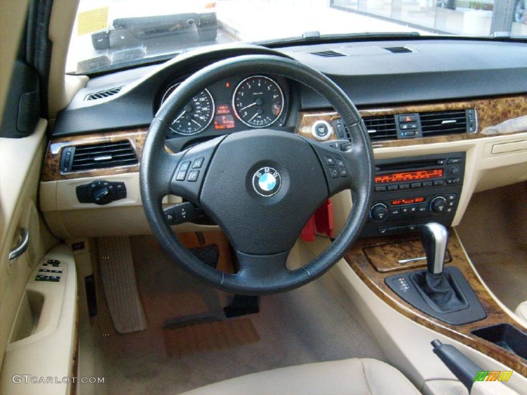 2006 3 Series 330xi Sedan - Quartz Blue Metallic / Beige photo #14