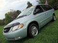 Sterling Blue Satin Glow 2001 Chrysler Town & Country Limited