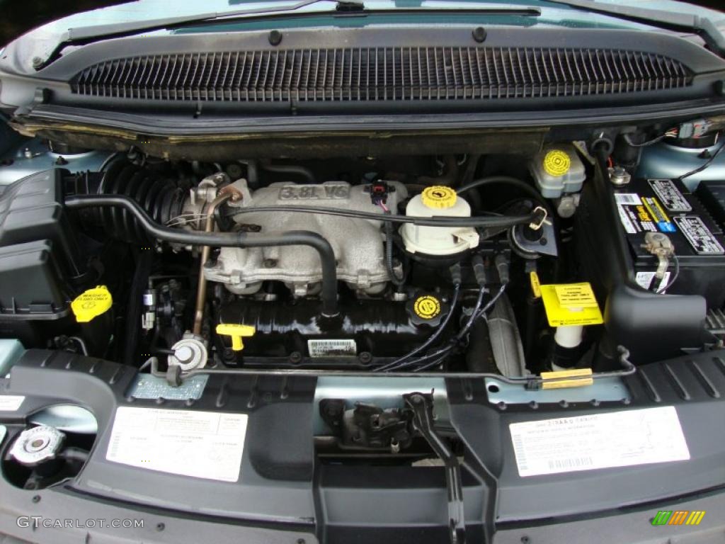 2001 Chrysler Town & Country Limited 3.8 Liter OHV 12-Valve V6 Engine Photo #38491815