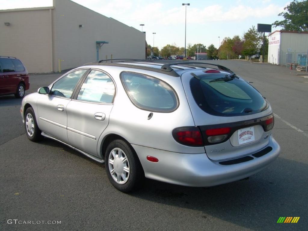 1998 Taurus SE Wagon - Silver Frost Metallic / Medium Graphite photo #6