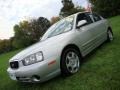 2002 Silver Pewter Hyundai Elantra GLS Sedan  photo #1