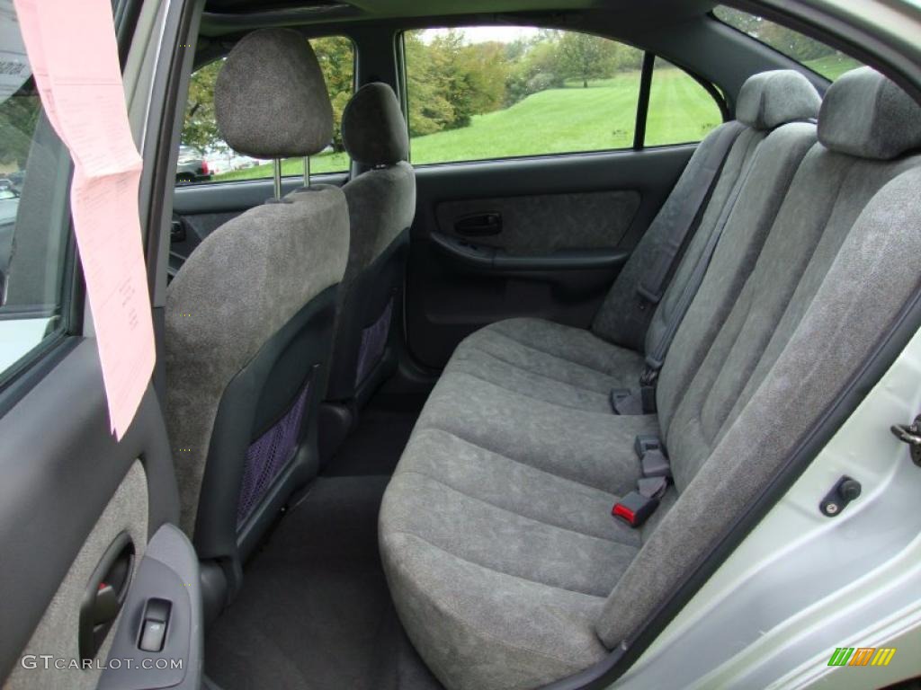 2002 Elantra GLS Sedan - Silver Pewter / Gray photo #23