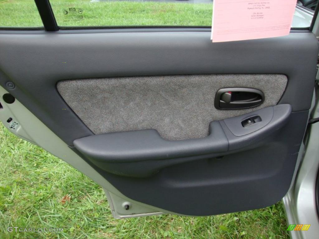 2002 Elantra GLS Sedan - Silver Pewter / Gray photo #24