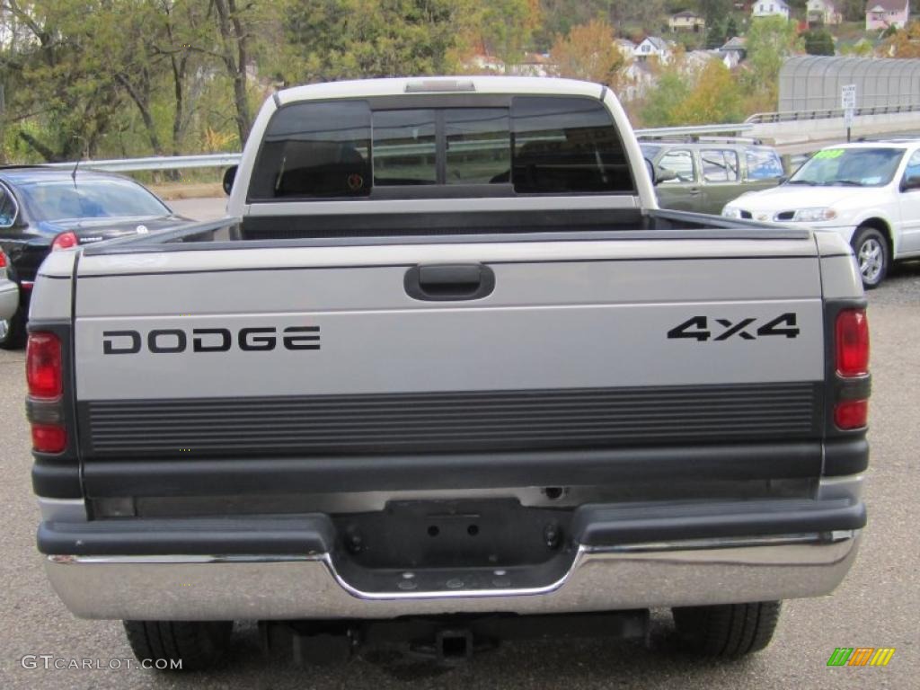 1998 Ram 1500 Laramie SLT Extended Cab 4x4 - Radiant Silver Metallic / Gray photo #6