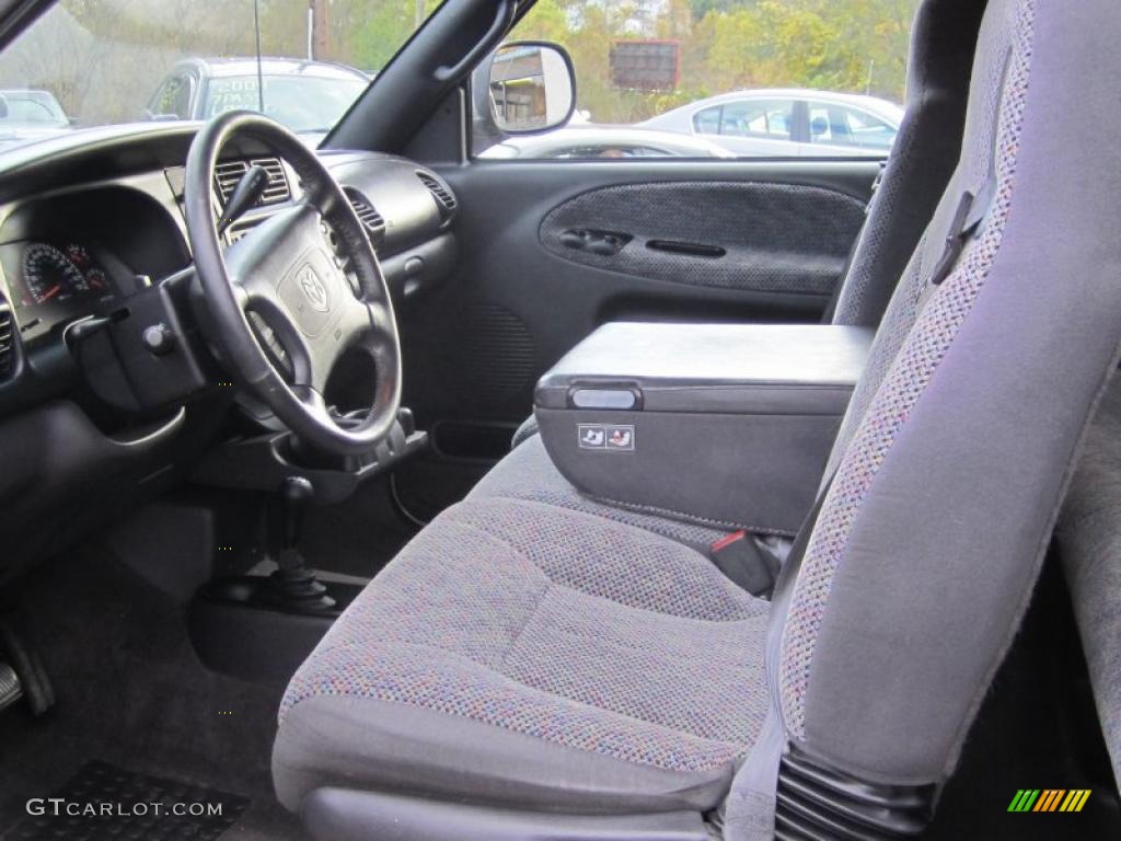 Gray Interior 1998 Dodge Ram 1500 Laramie SLT Extended Cab 4x4 Photo #38492779