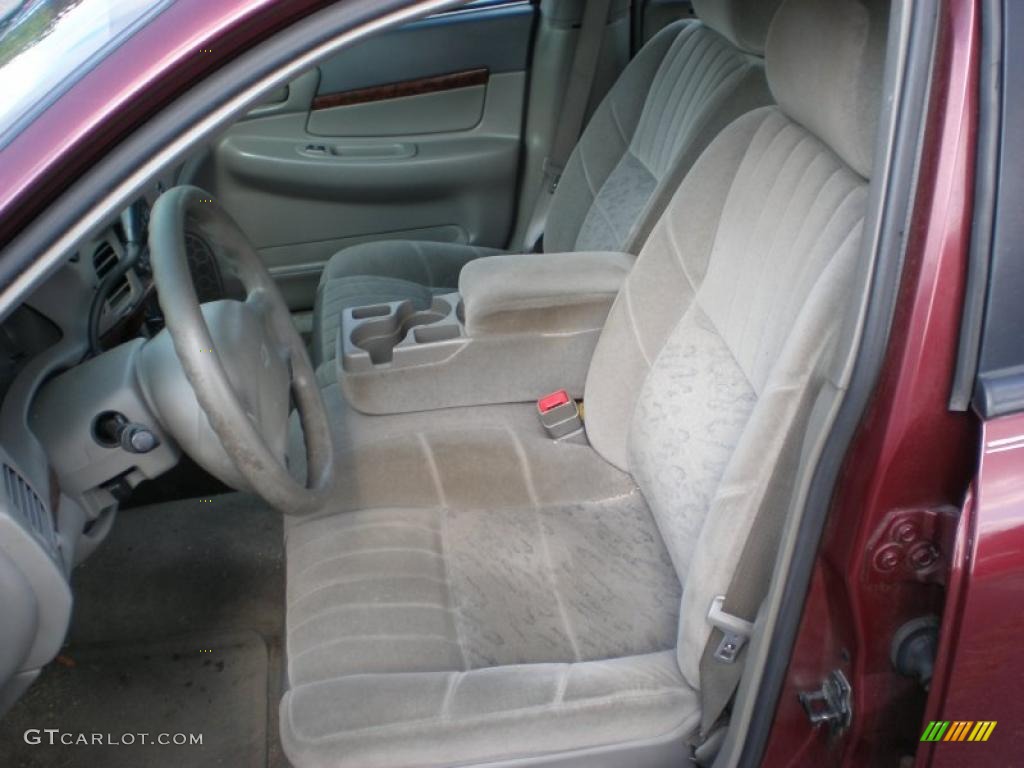 Medium Gray Interior 2002 Chevrolet Impala Standard Impala Model Photo #38493547