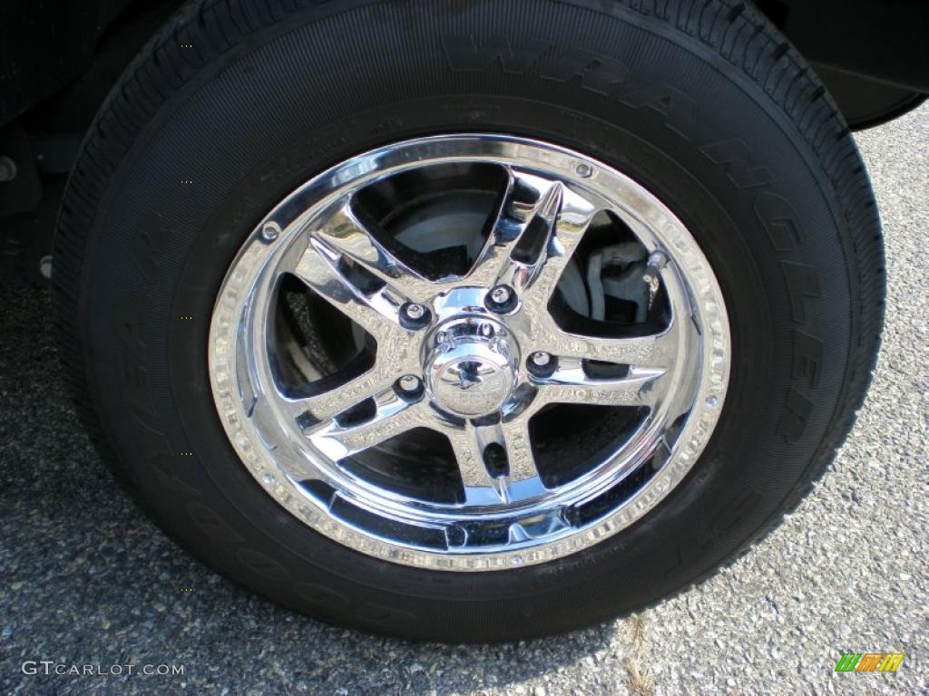 2009 Jeep Wrangler Unlimited X 4x4 Custom Wheels Photo #38493747
