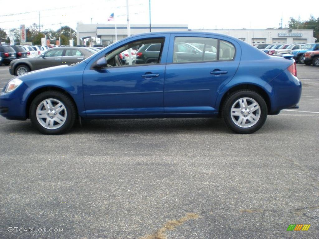 2005 Cobalt LS Sedan - Arrival Blue Metallic / Gray photo #15
