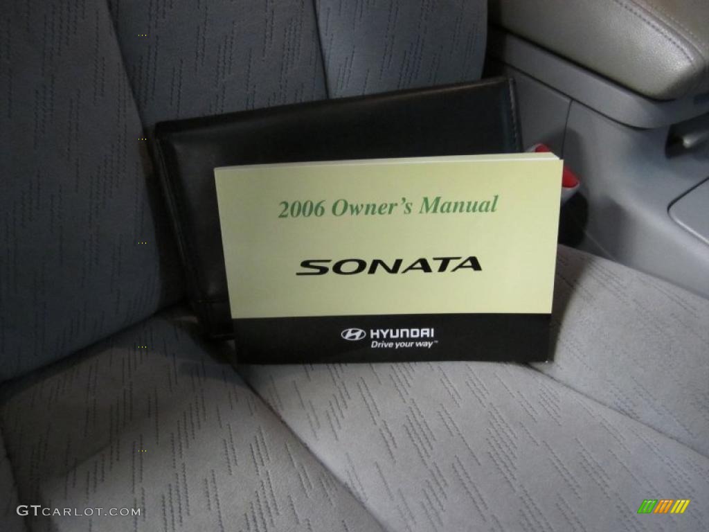 2006 Sonata GL - Bright Silver / Gray photo #15