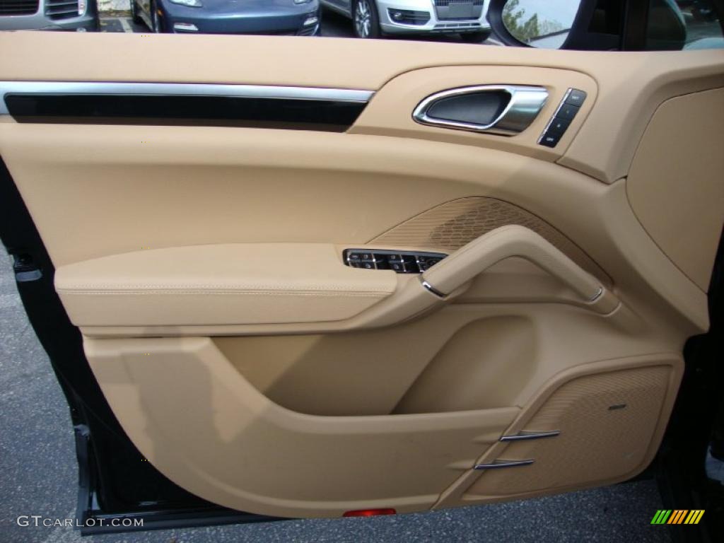 2011 Cayenne S - Black / Luxor Beige photo #13