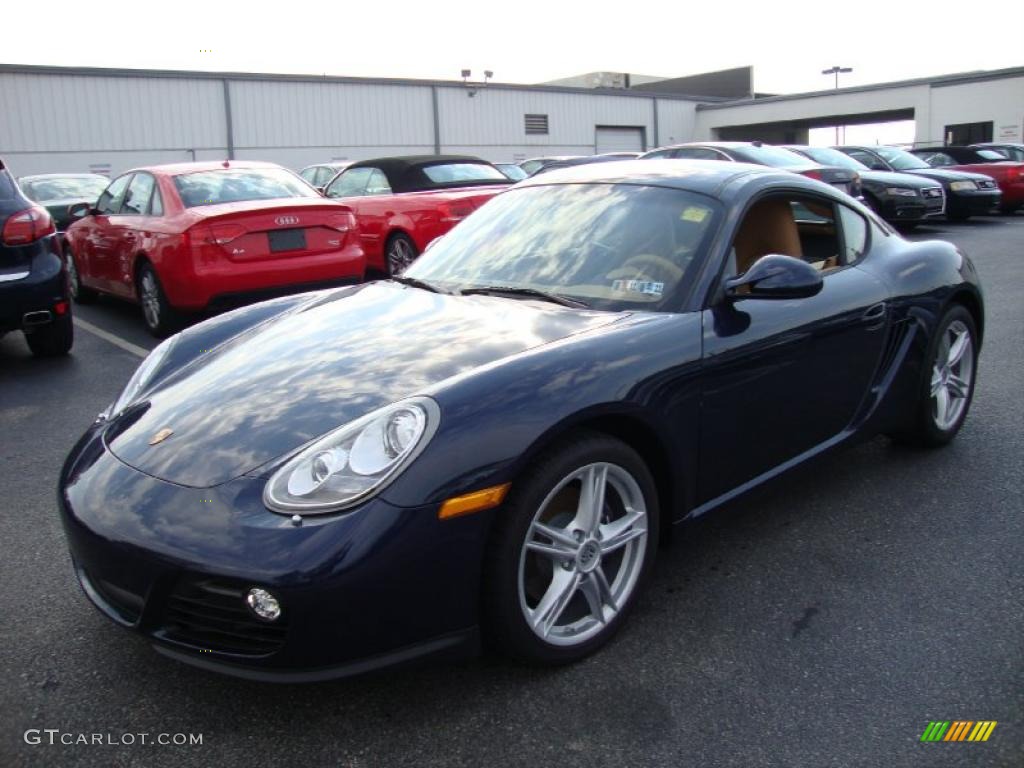 Dark Blue Metallic 2011 Porsche Cayman Standard Cayman Model Exterior Photo #38495907