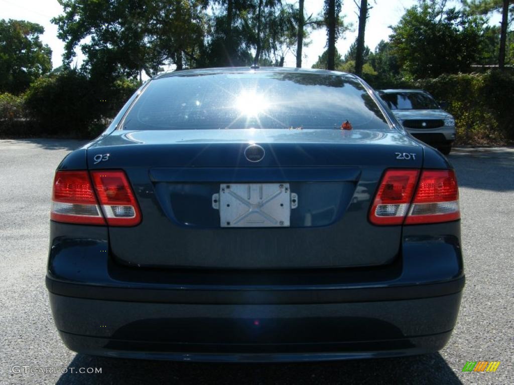 2006 9-3 2.0T Sport Sedan - Fusion Blue Metallic / Parchment photo #4