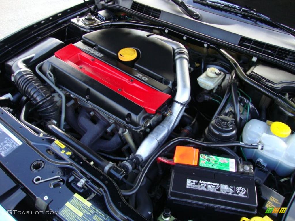 1997 Saab 900 SE Turbo Sedan 2.0 Liter Turbocharged DOHC 16-Valve 4 Cylinder Engine Photo #38496863