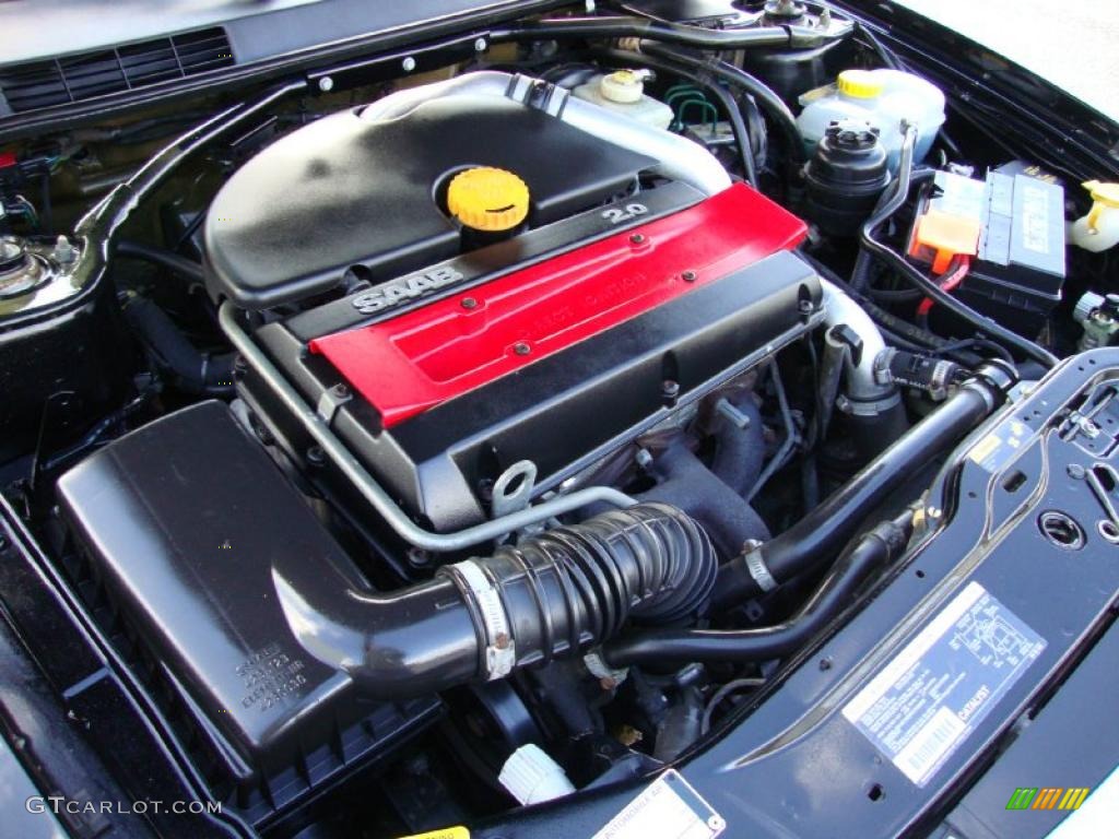 1997 Saab 900 SE Turbo Sedan 2.0 Liter Turbocharged DOHC 16-Valve 4 Cylinder Engine Photo #38496879