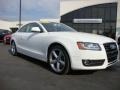 2009 Ibis White Audi A5 3.2 quattro Coupe  photo #5