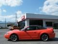 Competition Orange - Mustang GT Convertible Photo No. 2