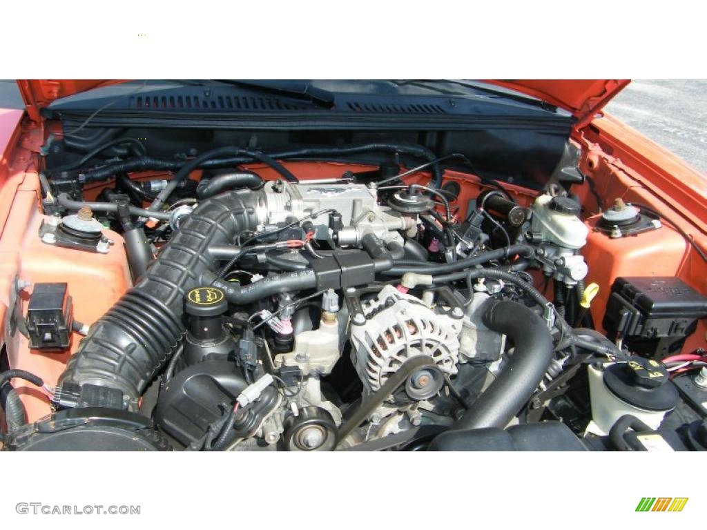 2004 Ford Mustang GT Convertible 4.6 Liter SOHC 16-Valve V8 Engine Photo #38497571