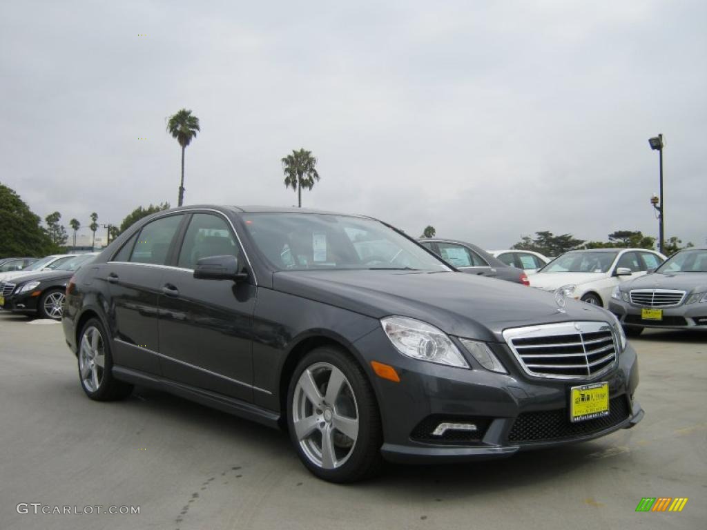 Steel Grey Metallic 2011 Mercedes-Benz E 350 Sedan Exterior Photo #38498555