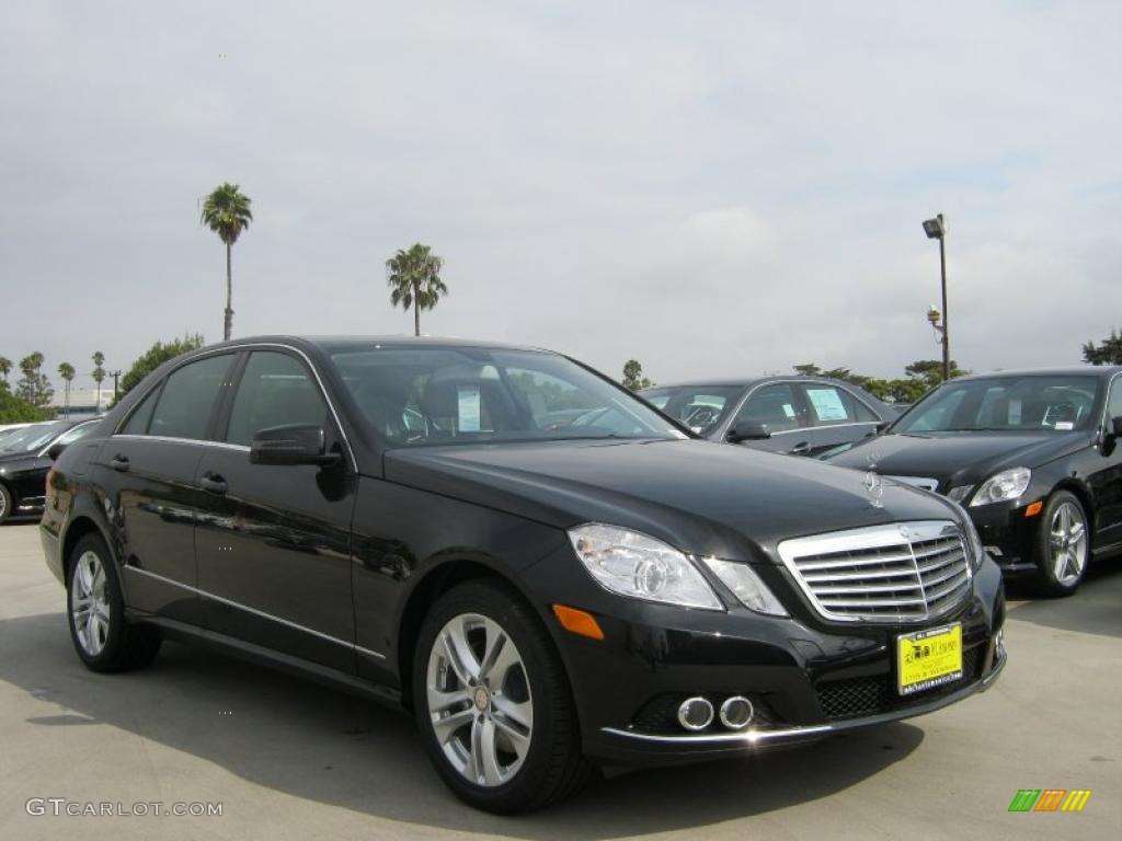 Black 2011 Mercedes-Benz E 350 Sedan Exterior Photo #38499027